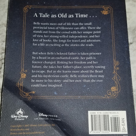 Disney Beauty and the Beast Book - Picture 2 of 2